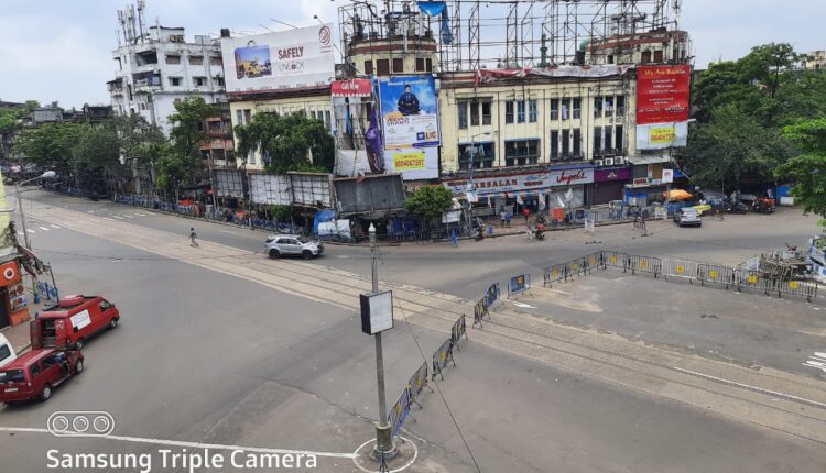 নিস্তব্ধ রাজ্য-৮ : পার্কসার্কাস মোড়।